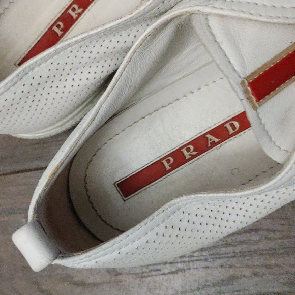 PRADA "Linea Rossa" Sneakers - Picture 4 of 10